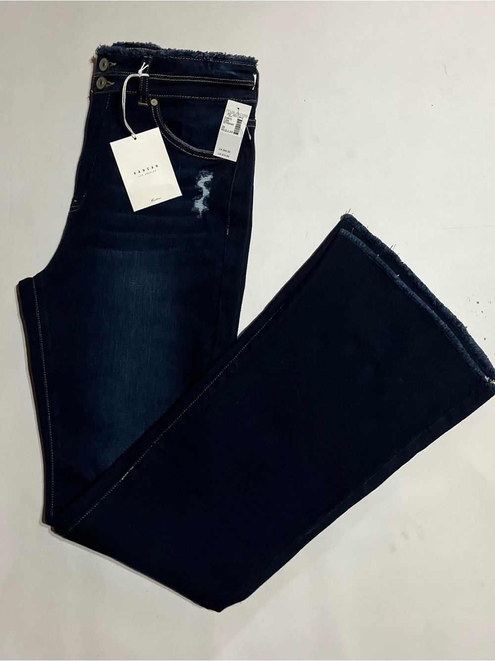 NWT Kancan High Rise Flare Size 11 Jeans
